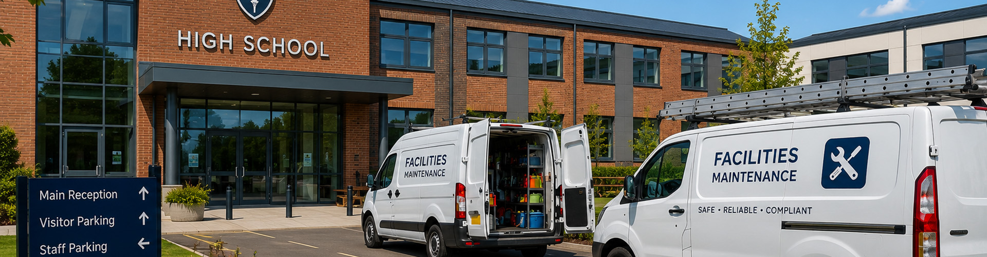 Education estates team coordinating school summer maintenance works